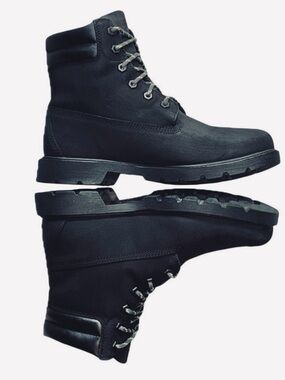TIMBERLAND Premium Waterproof Nubuck Boots Black PrimaLoft 400g Insulated | 10